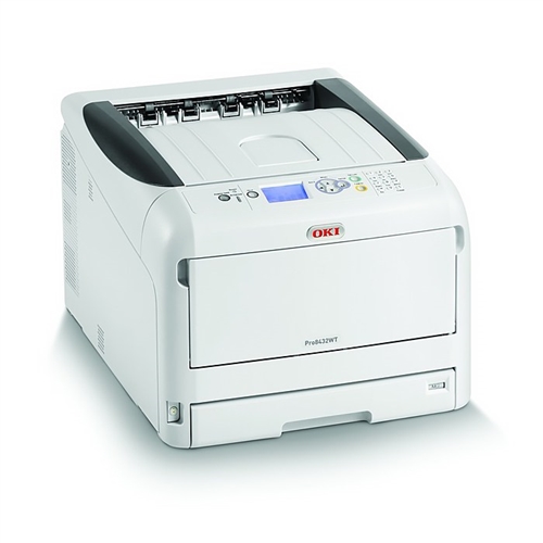 Okidata Pro8432WT Color Printer White Toner